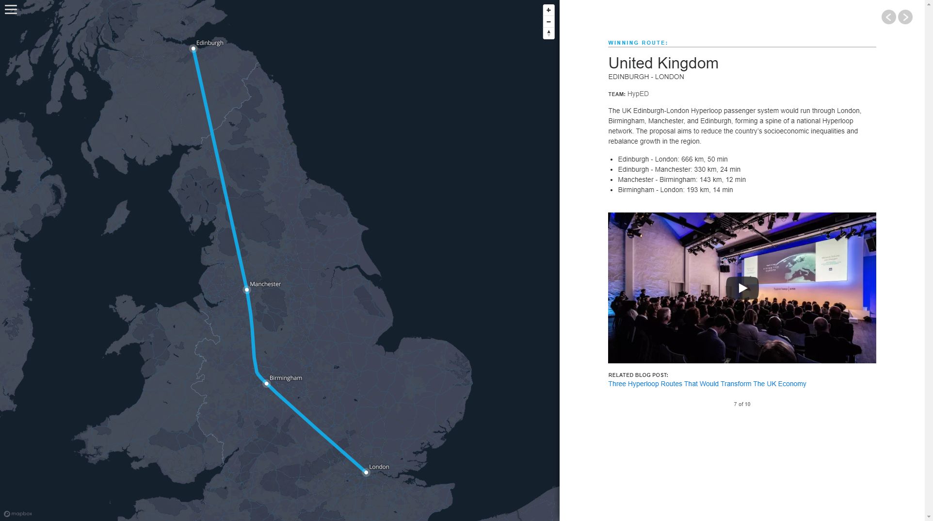 London-Manchester-Edinburgh on the Hyperloop