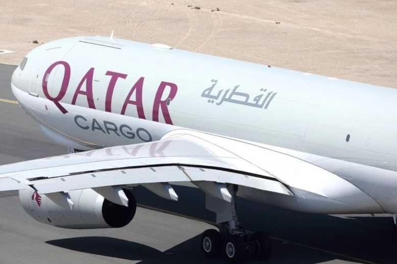 Qatar Airways showcasing Pharma Express service at Air ...
